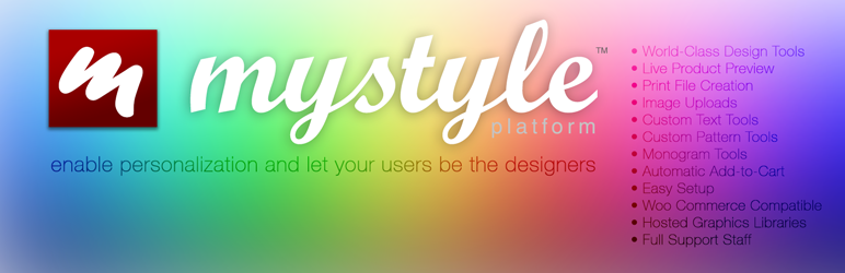 MyStyle Custom Product Designer Preview Wordpress Plugin - Rating, Reviews, Demo & Download