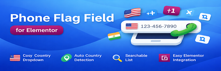 Nahid Phone Flag Field For Elementor Preview Wordpress Plugin - Rating, Reviews, Demo & Download