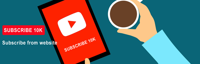 Native YouTube Subscribe Button With Subscriber Counter Preview Wordpress Plugin - Rating, Reviews, Demo & Download