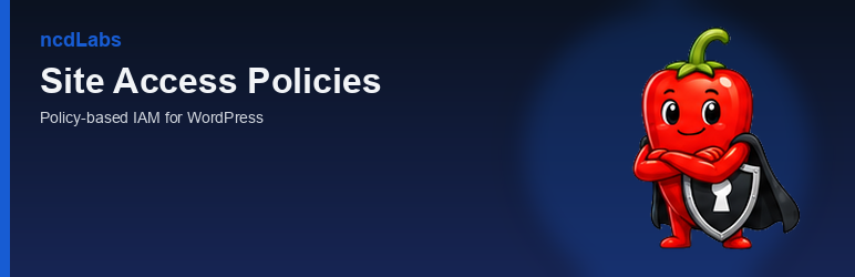 NcdLabs Site Access Policies Preview Wordpress Plugin - Rating, Reviews, Demo & Download