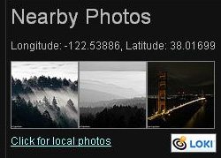 Nearby Flickr Photos Preview Wordpress Plugin - Rating, Reviews, Demo & Download