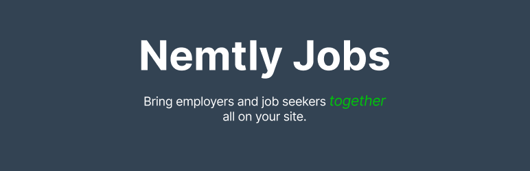 Nemtly Jobs Preview Wordpress Plugin - Rating, Reviews, Demo & Download