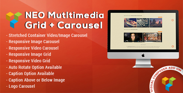 NEO Multimedia Grid & Carousel Preview Wordpress Plugin - Rating, Reviews, Demo & Download