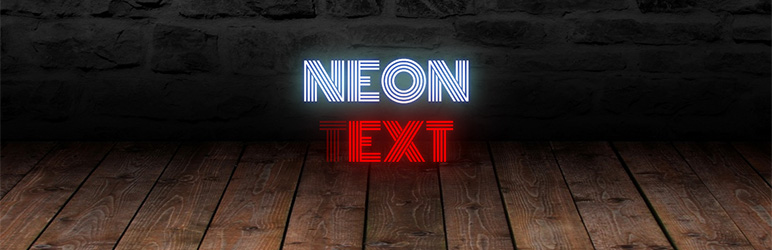Neon Text Preview Wordpress Plugin - Rating, Reviews, Demo & Download