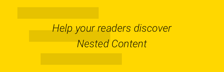 Nested Posts By CurateWP Preview Wordpress Plugin - Rating, Reviews, Demo & Download