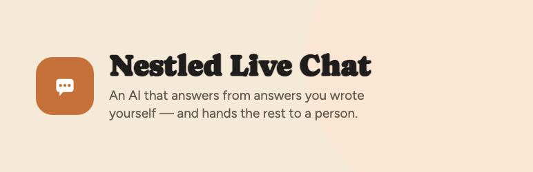 Nestled Live Chat Preview Wordpress Plugin - Rating, Reviews, Demo & Download