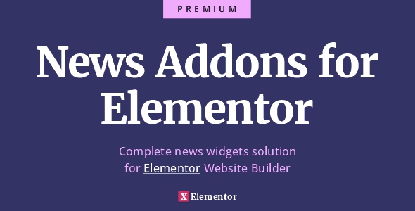 News Addons For Elementor – Ultimate News, Blog And Magazine Widgets Preview Wordpress Plugin - Rating, Reviews, Demo & Download