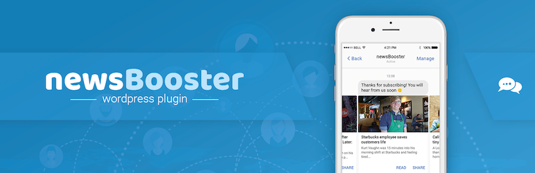 NewsBooster For Messenger Preview Wordpress Plugin - Rating, Reviews, Demo & Download