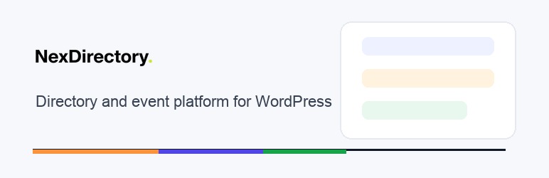 Nex Directory Preview Wordpress Plugin - Rating, Reviews, Demo & Download