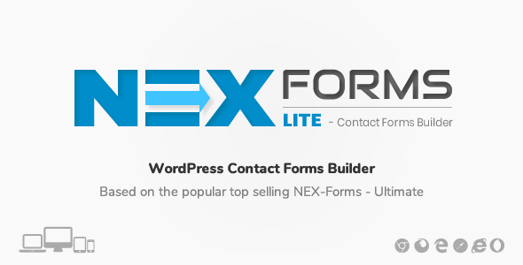NEX-Forms LITE – WordPress Contact Form Builder Preview - Rating, Reviews, Demo & Download