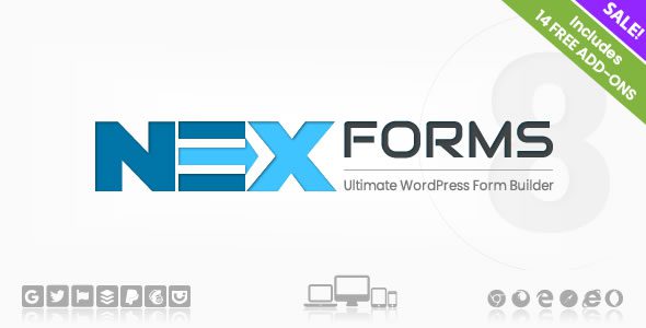 NEX-Forms – The Ultimate WordPress Form Builder Preview - Rating, Reviews, Demo & Download