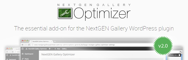NextGEN Gallery Optimizer Preview Wordpress Plugin - Rating, Reviews, Demo & Download