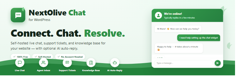 NextOlive Chat Preview Wordpress Plugin - Rating, Reviews, Demo & Download