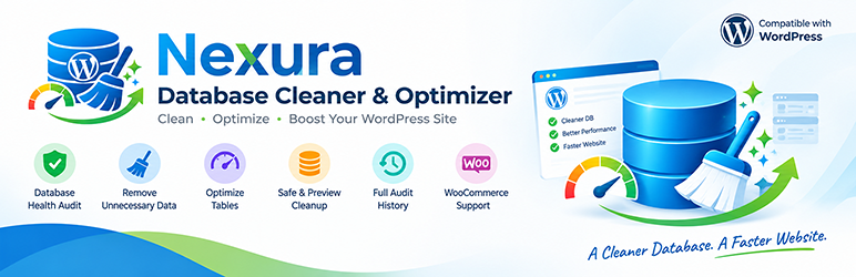 Nexura Database Cleaner & Optimizer Preview Wordpress Plugin - Rating, Reviews, Demo & Download