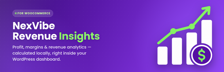 NexVibe Revenue Insights For WooCommerce Preview Wordpress Plugin - Rating, Reviews, Demo & Download