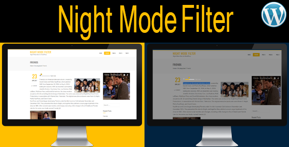 Night Mode Filter Plugin for Wordpress Preview - Rating, Reviews, Demo & Download