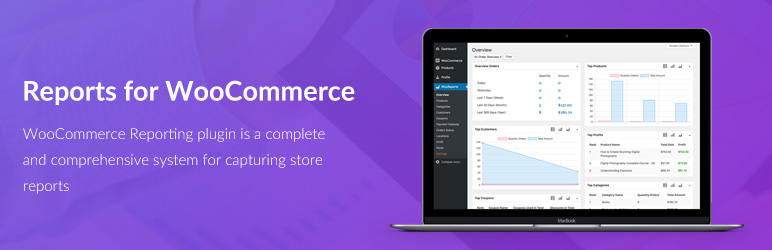 NikanWP WooCommerce Reporting Preview Wordpress Plugin - Rating, Reviews, Demo & Download