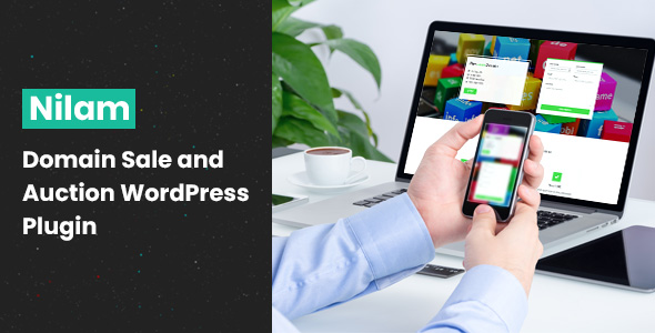 Nilam – Domain For Sale & Auction Plugin Preview - Rating, Reviews, Demo & Download