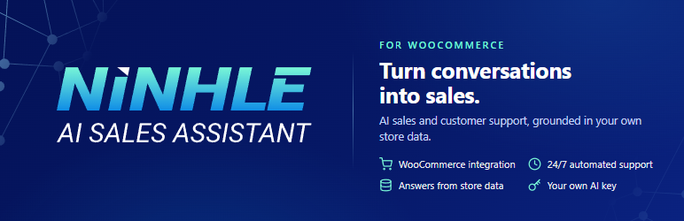 Ninhle AI Sales Assistant For WooCommerce Preview Wordpress Plugin - Rating, Reviews, Demo & Download