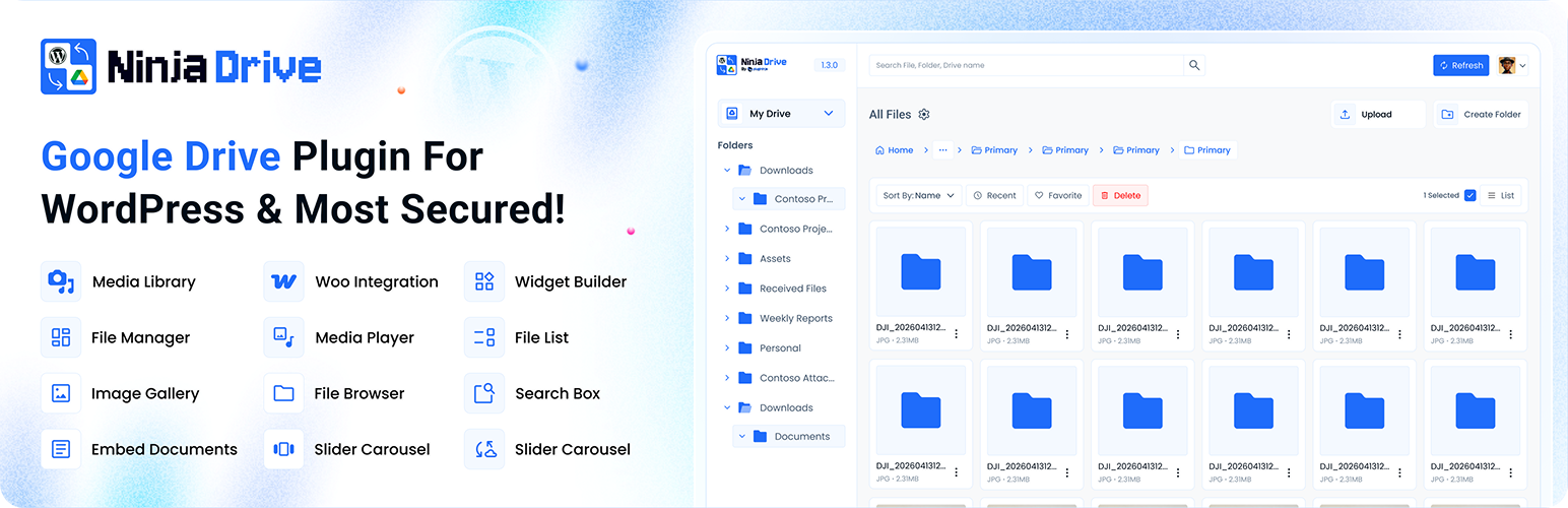 Ninja Drive Preview Wordpress Plugin - Rating, Reviews, Demo & Download
