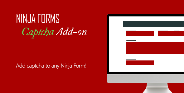 Ninja Forms Captcha Add-on Preview Wordpress Plugin - Rating, Reviews, Demo & Download