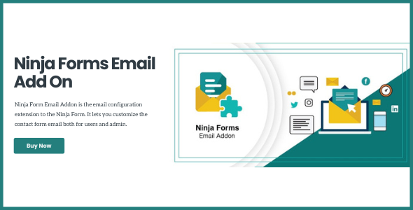 Ninja Forms Email Add On Preview Wordpress Plugin - Rating, Reviews, Demo & Download