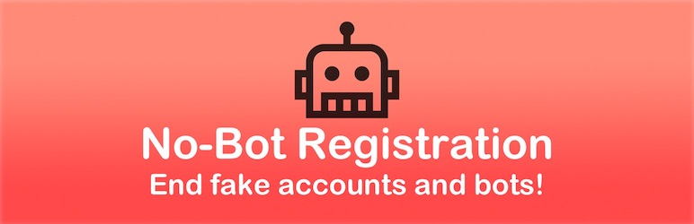 No-Bot Registration Preview Wordpress Plugin - Rating, Reviews, Demo & Download