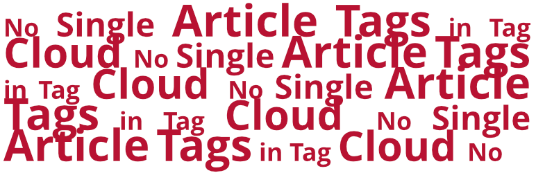 No Single Article Tags In Tag Cloud Preview Wordpress Plugin - Rating, Reviews, Demo & Download