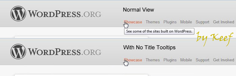No Title Tooltips Preview Wordpress Plugin - Rating, Reviews, Demo & Download