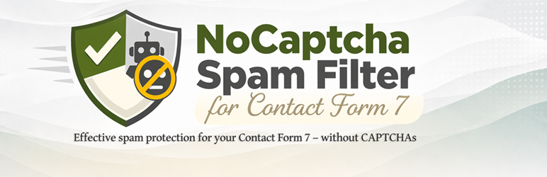 NoCaptcha Spam Filter For Contact Form 7 Preview Wordpress Plugin - Rating, Reviews, Demo & Download