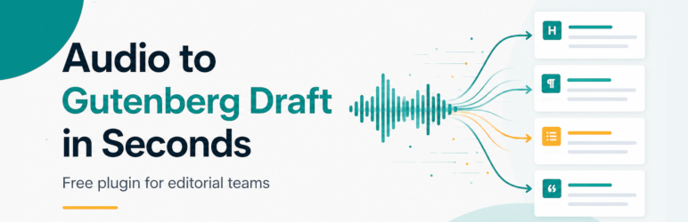 Nomad Pipeline Audio To Draft Preview Wordpress Plugin - Rating, Reviews, Demo & Download