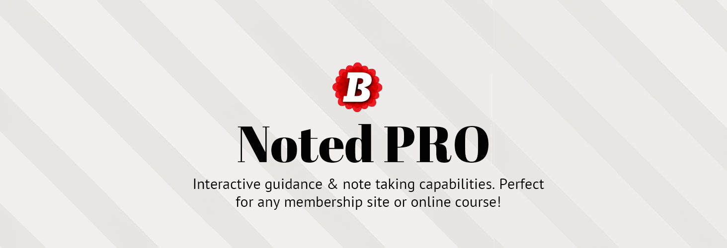 Noted PRO Preview Wordpress Plugin - Rating, Reviews, Demo & Download