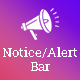 Notification Bar Builder For Elementor