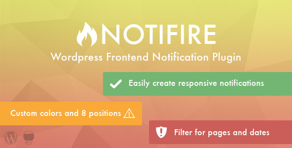 Notifire – WordPress Toast Notifications Preview - Rating, Reviews, Demo & Download