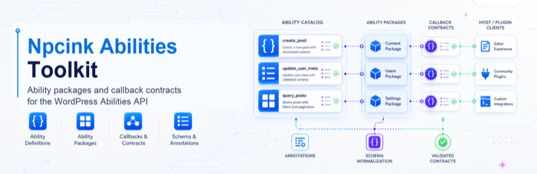 Npcink Abilities Toolkit Preview Wordpress Plugin - Rating, Reviews, Demo & Download