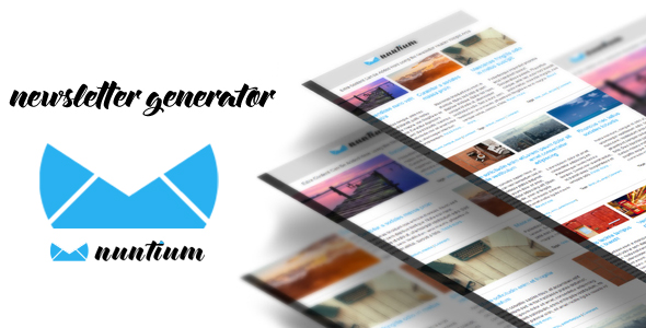 Nuntium Newsletter Generator Preview Wordpress Plugin - Rating, Reviews, Demo & Download
