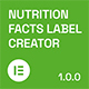 Nutrition Facts Label Creator (Elementor Addon)