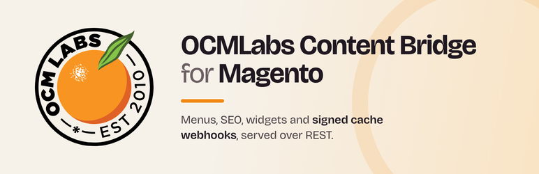 OCMLabs Content Bridge For Magento Preview Wordpress Plugin - Rating, Reviews, Demo & Download