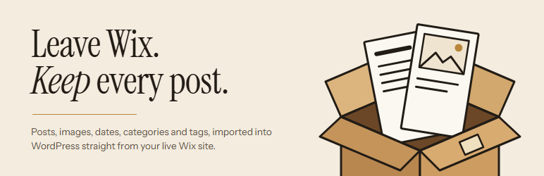 Omar728 Blog Migration For Wix Preview Wordpress Plugin - Rating, Reviews, Demo & Download
