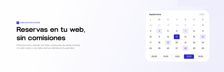 Omnia Booking Engine Preview Wordpress Plugin - Rating, Reviews, Demo & Download
