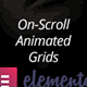 On-Scroll Animated Grid For Elementor