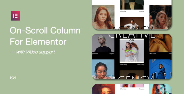 On-Scroll Column For Elementor Preview Wordpress Plugin - Rating, Reviews, Demo & Download
