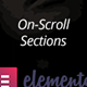 On-Scroll Section Effects For Elementor