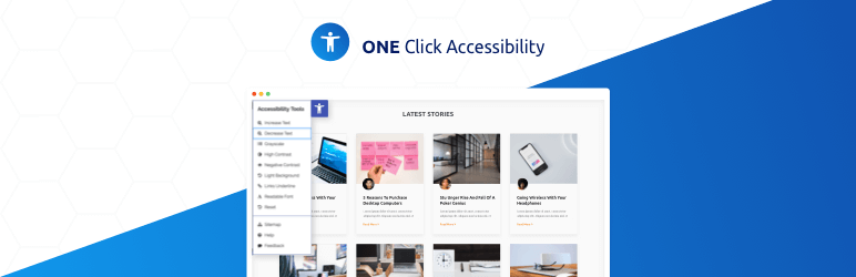 One Click Accessibility Preview Wordpress Plugin - Rating, Reviews, Demo & Download