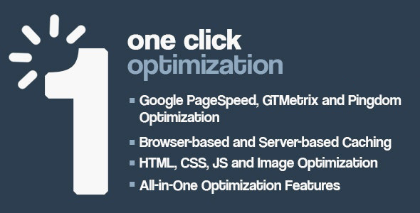 One Click Optimization – WordPress Speed & Performance Preview - Rating, Reviews, Demo & Download