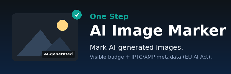 One Step AI Image Marker Preview Wordpress Plugin - Rating, Reviews, Demo & Download
