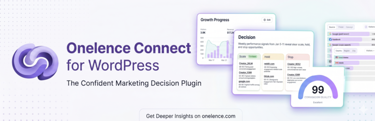 OneLence Connect Preview Wordpress Plugin - Rating, Reviews, Demo & Download
