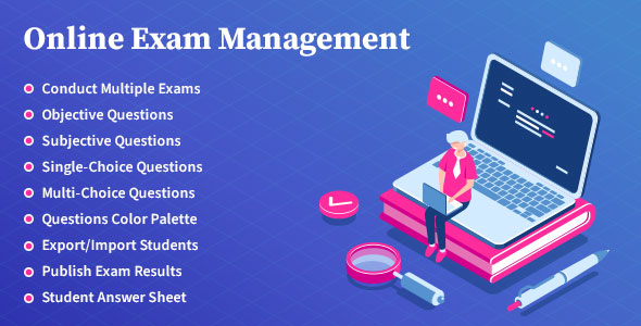 Online Exam Management – Education & Results Management Preview Wordpress Plugin - Rating, Reviews, Demo & Download