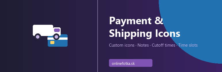 Onlinefotka Payment/Shipping Icons Preview Wordpress Plugin - Rating, Reviews, Demo & Download