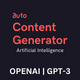 OpenAI Article Writer – GPT-3